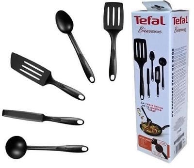 Bộ 5 Dụng Cụ Nấu Ăn Tefal K001A Bienvenue Chính Hãng – Chịu Nhiệt, An Toàn, Tiện Lợi