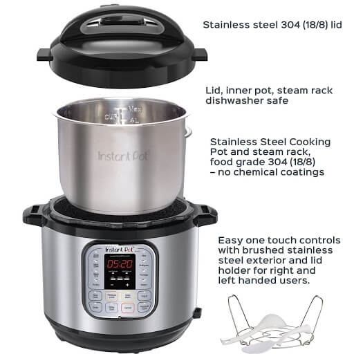 Nồi áp suất đa năng Instant Pot Duo 7 in 1 bản Đức