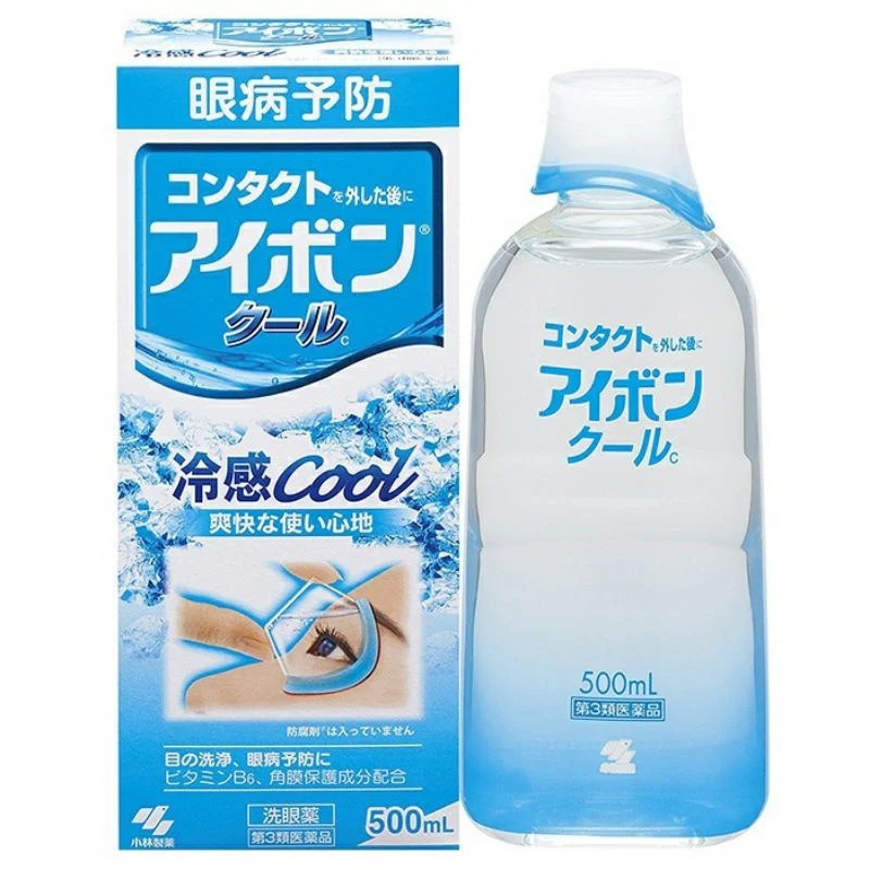 Nước Rửa Mắt Eyebon Nhật Bản 500ml – Làm Sạch Mắt, Giảm Khô Mỏi, Bảo Vệ Đôi Mắt Khỏi Bụi Bẩn