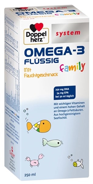 Omega 3 Family Doppelherz siro - 250ml