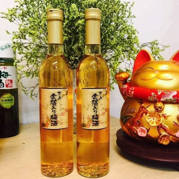 Rượu mơ vảy vàng Nhật Kikkoman - 500 ml