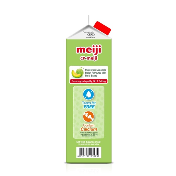 Sữa Tươi Thanh Trùng Meiji Vị Dưa Lưới 946ml Nhật Bản Chính Hãng