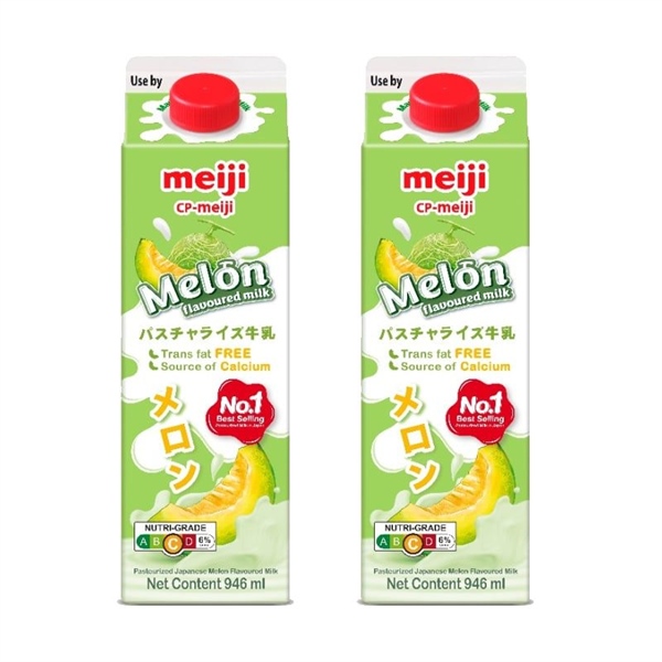 Sữa Tươi Thanh Trùng Meiji Vị Dưa Lưới 946ml Nhật Bản Chính Hãng