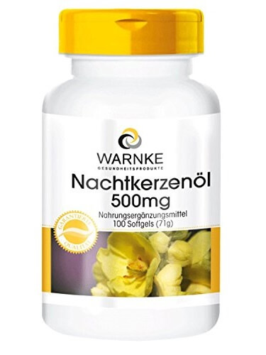 Viên uống Warnke NACHTKERZENÖL chiết xuất tinh dầu hoa anh thảo
