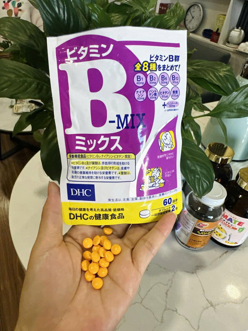 Viên Uống DHC Vitamin B-Mix Nhật Bản 60 Ngày – Bổ Sung Vitamin Nhóm B, Giảm Mệt Mỏi, Đẹp Da