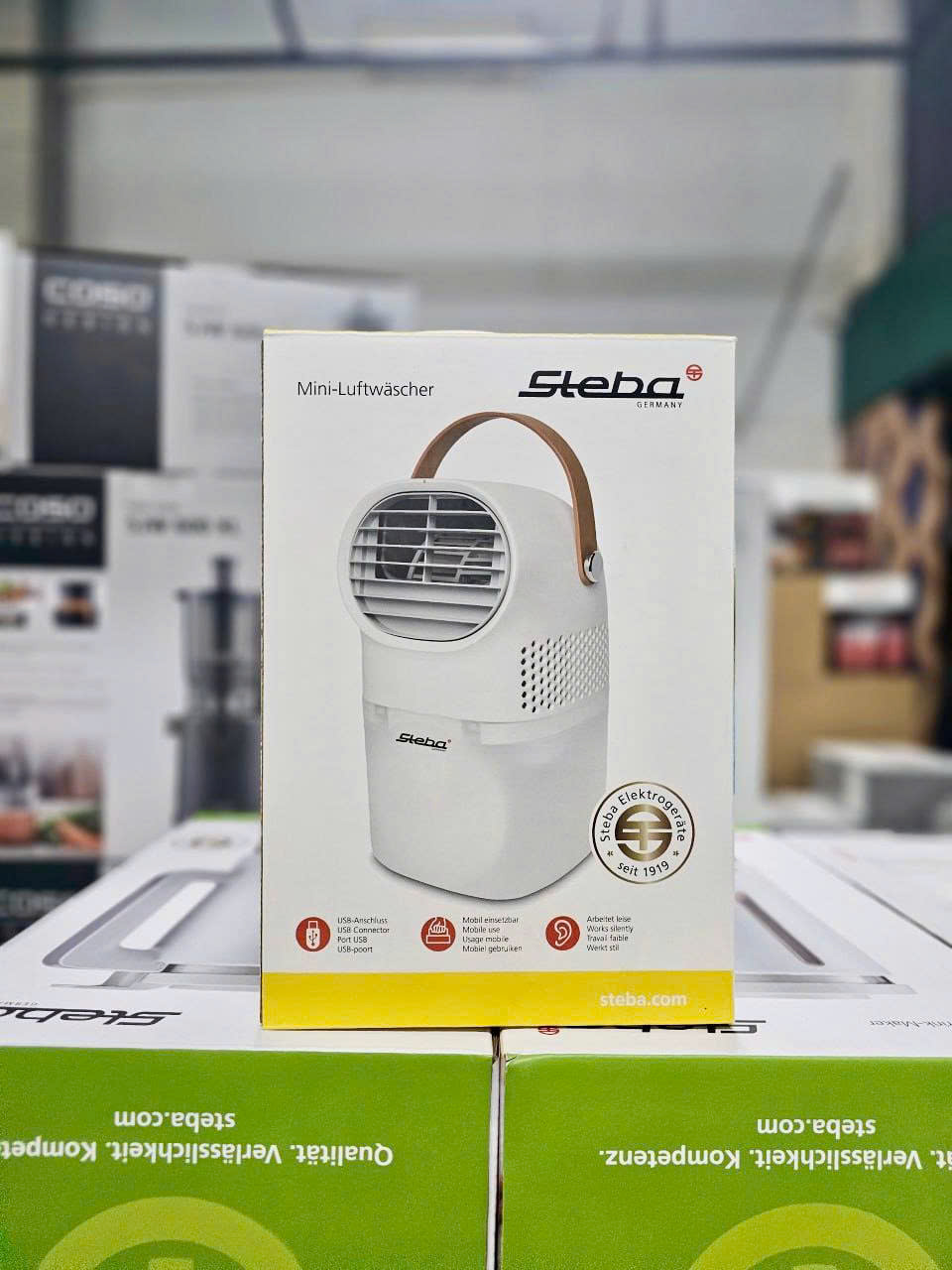 Máy lọc không khí, làm mát bù ẩm 3in1 mini STEBA AW 6M 36-36-00 6W