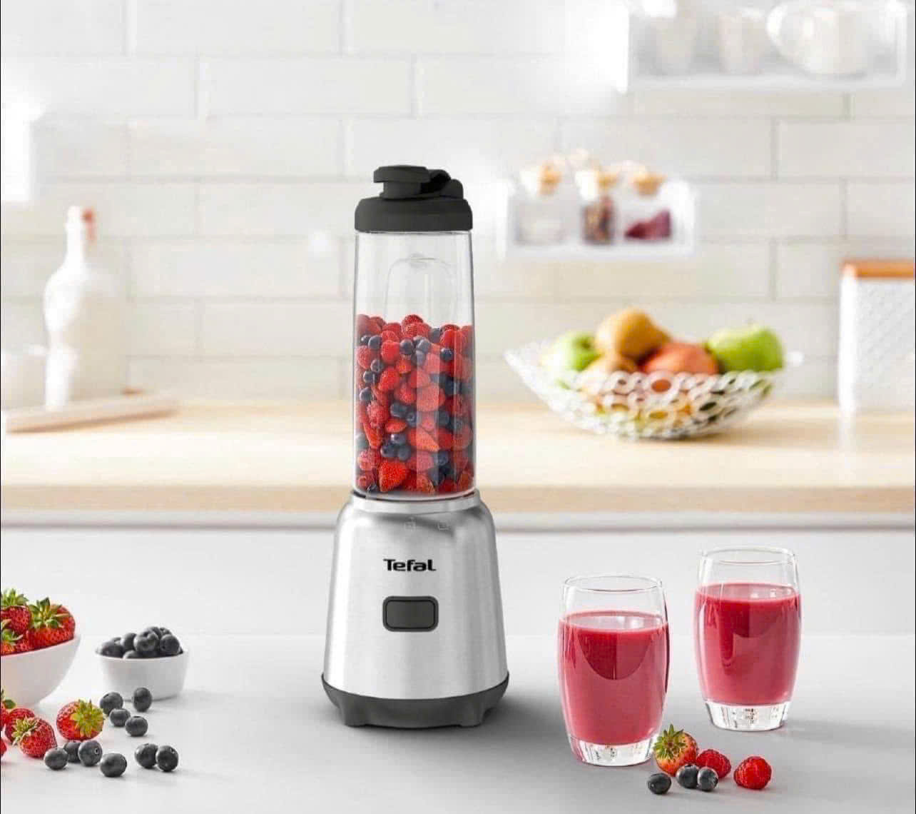 Máy xay sinh tố mini Tefal Premium BL15FD30 Mix & Move - Gọn nhẹ, tiện lợi