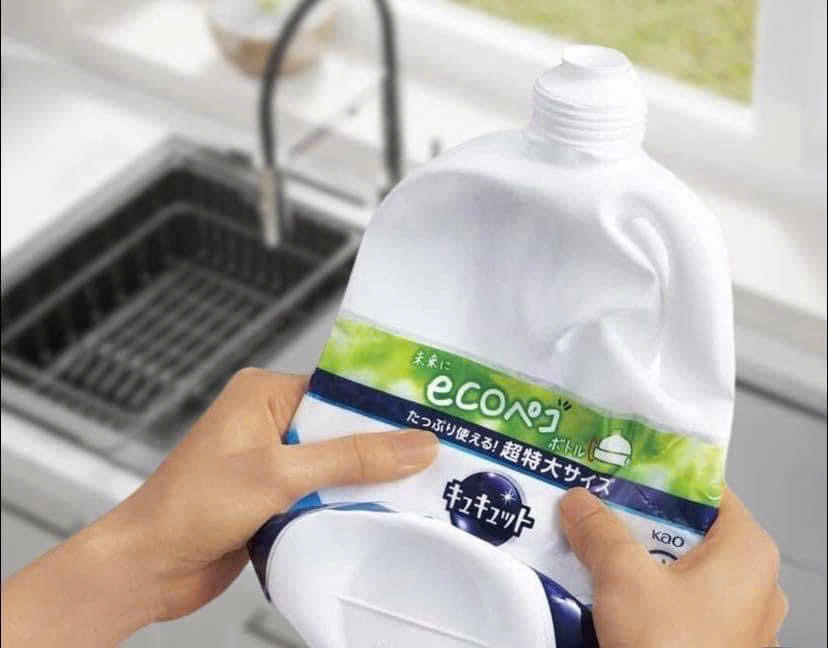 Nước Rửa Bát Kao Nhật Bản 1250ml – Đậm Đặc, Sạch Bóng, Dịu Nhẹ Da Tay
