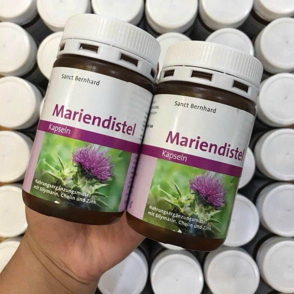 Viên Uống Bổ Gan Sanct Bernhard Mariendistel 90 Viên – Chính Hãng Đức, Hỗ Trợ Giải Độc Gan