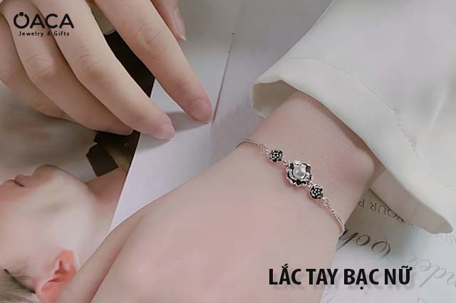 Top 7 mẫu lắc tay bạc nữ tinh tế, phong cách và hiện đại