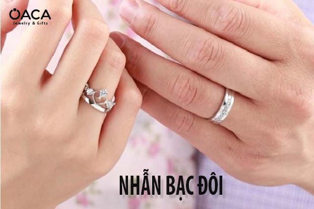 Nhẫn bạc đôi – Kết nối tình yêu, lưu giữ khoảnh khắc vĩnh cửu