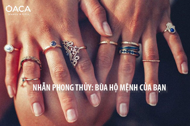 Nhẫn phong thủy: Bùa hộ mệnh của bạn