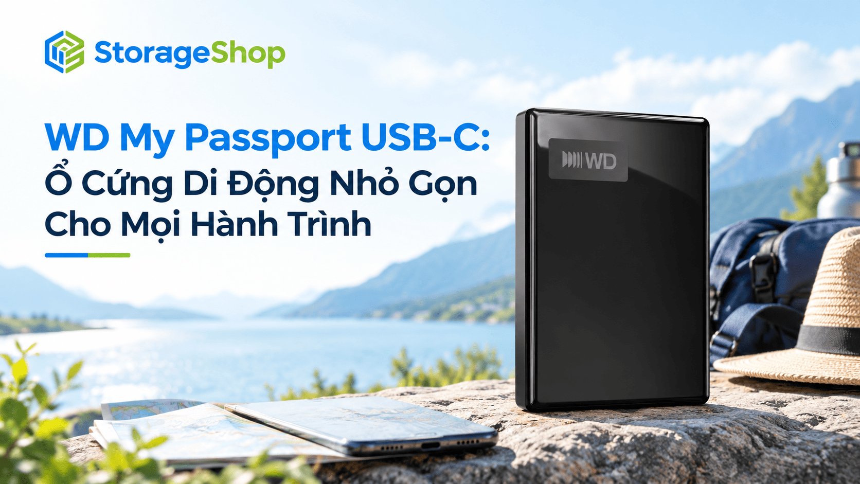 WD My Passport USB-C: Ổ Cứng Di Động Nhỏ Gọn Cho Mọi Hành Trình