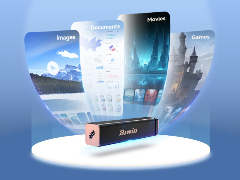 ổ cứng ssd di động biwin pd2000 usb type-c dung lượng lên đến 4tb