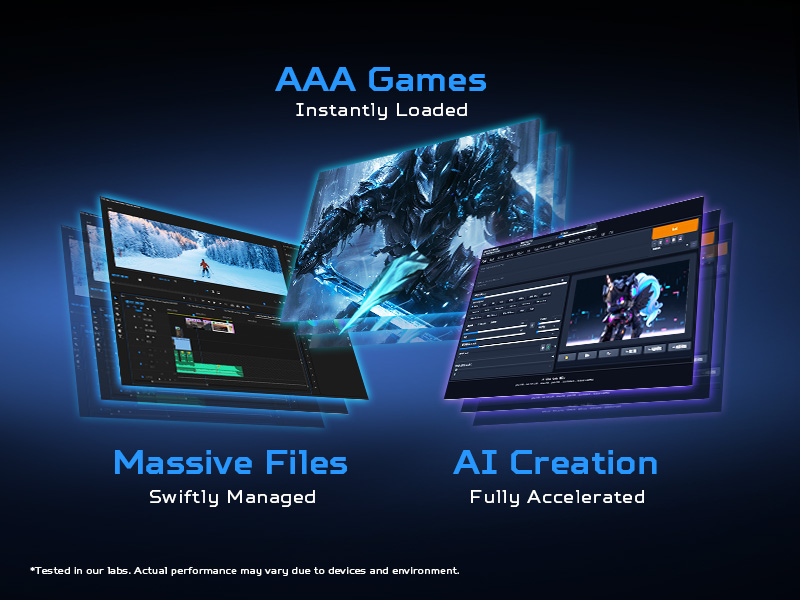 ổ cứng ssd predator gm9000 pcie gen 5 nvme 2.0