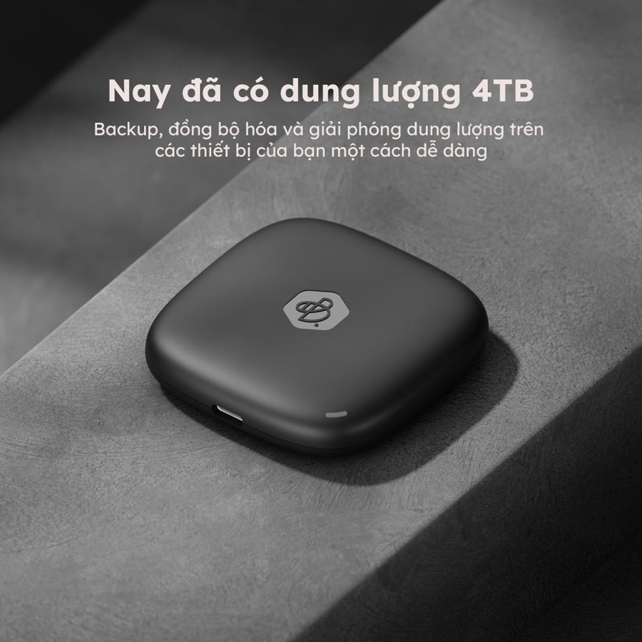 beedrive có dung lượng lên đến 4tb