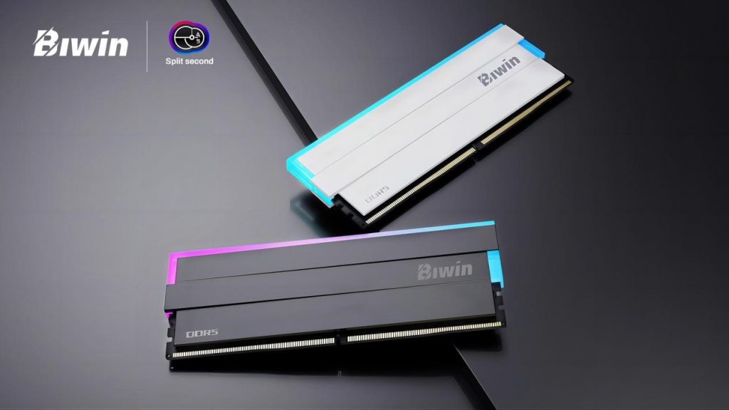 biwin dw100 oc lab dram ddr5 cudimm 