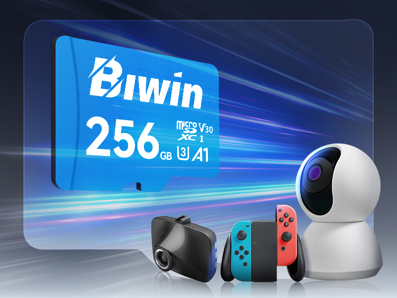 thẻ nhớ microsdxc biwin ms100 quay video 4k fhd