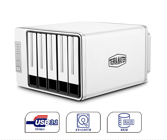 das 5 khay terramaster d5-300