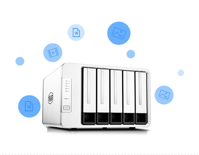 das 5 khay terramaster d5-300 lý tưởng cho lưu trữ hình và video