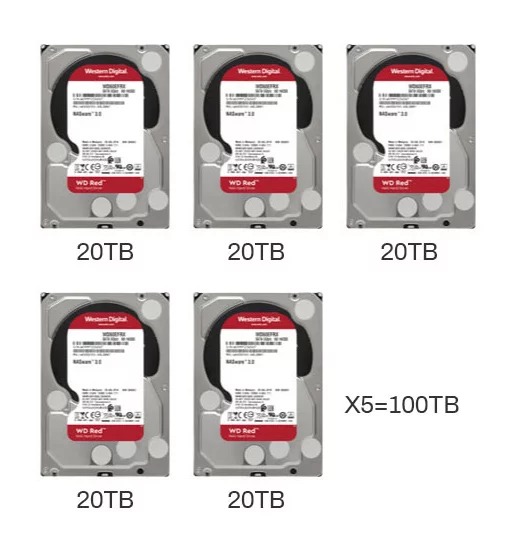 das terramaster f5-300c dung lượng đến 100TB