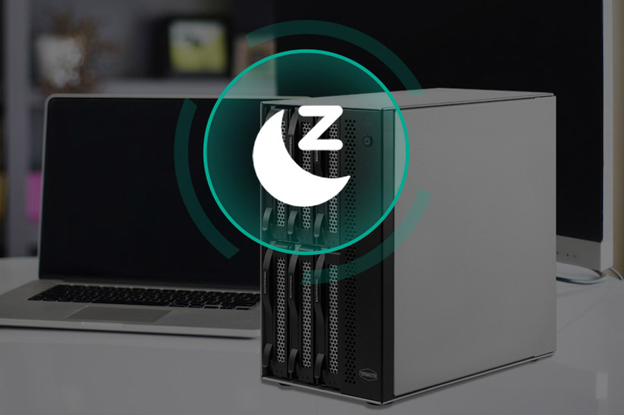 das 6 bay terramaster d6-320 chế độ sleep