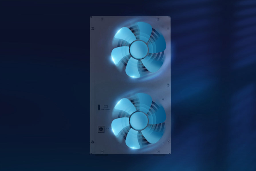 das 6 bay terramaster d6-320 quạt tản nhiệt