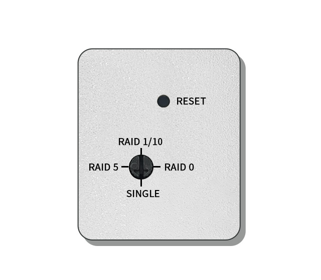 das terramaster d5-310 5-bay 5 chế độ raid