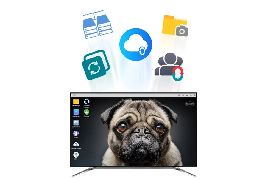 giải pháp backup dữ liệu phong phú trên nas terramaster