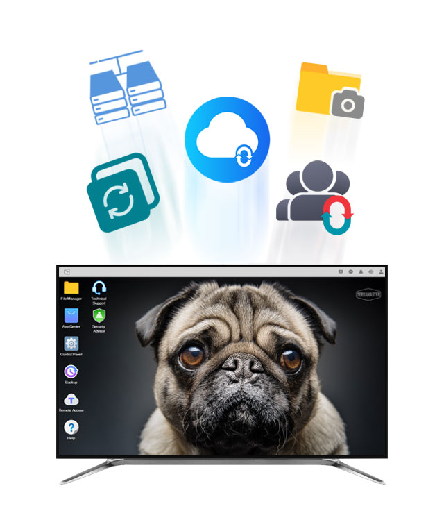 giải pháp backup dữ liệu đa dạng trên nas terramaster