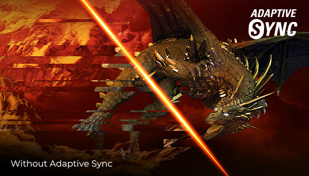 man hinh gaming aoc adaptive sync