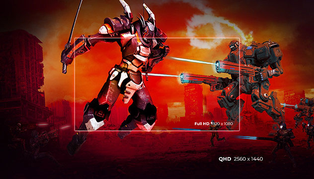 man hinh gaming aoc qhd