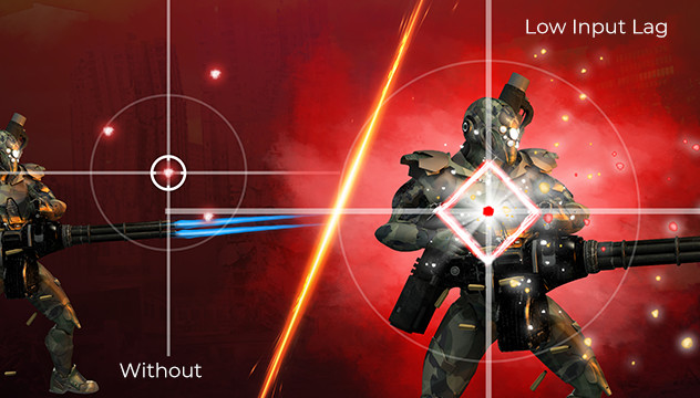 màn hình aoc công nghệ low input lag