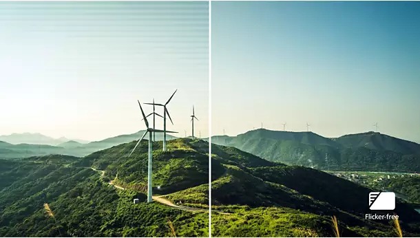 man hinh philips công nghệ không nháy hình