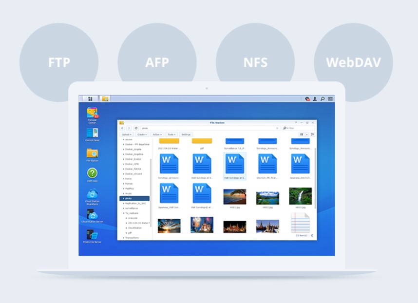 synology file station