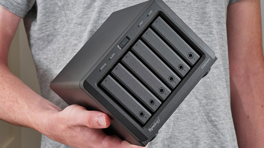 thiết bị mạng nas 6 khay mini synology diskstation ds620slim