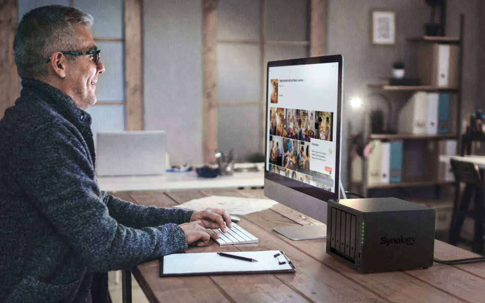 nas synology diskstation ds1522+ 80tb - 240tb