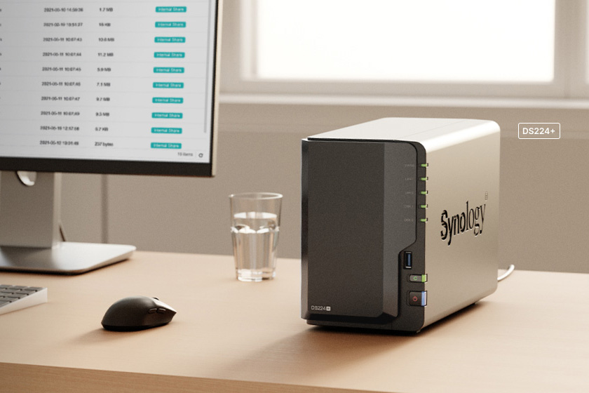 thiết bị lưu trữ mạng nas synology diskstation ds224+