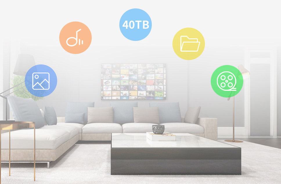 nas terramaster dành cho gia đình