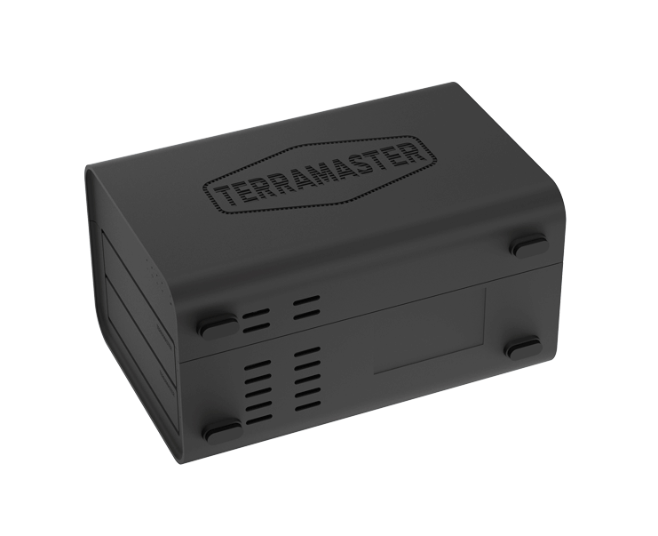 nas 2 khay terramaster f2-424 thay ổ cứng nóng