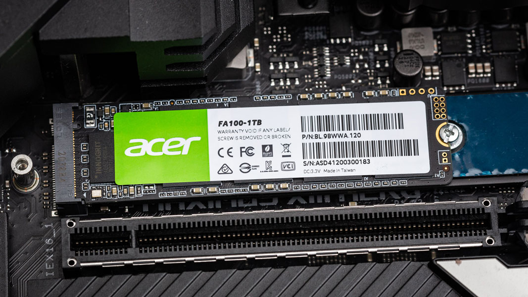 ổ cứng ssd acer dành cho laptop 