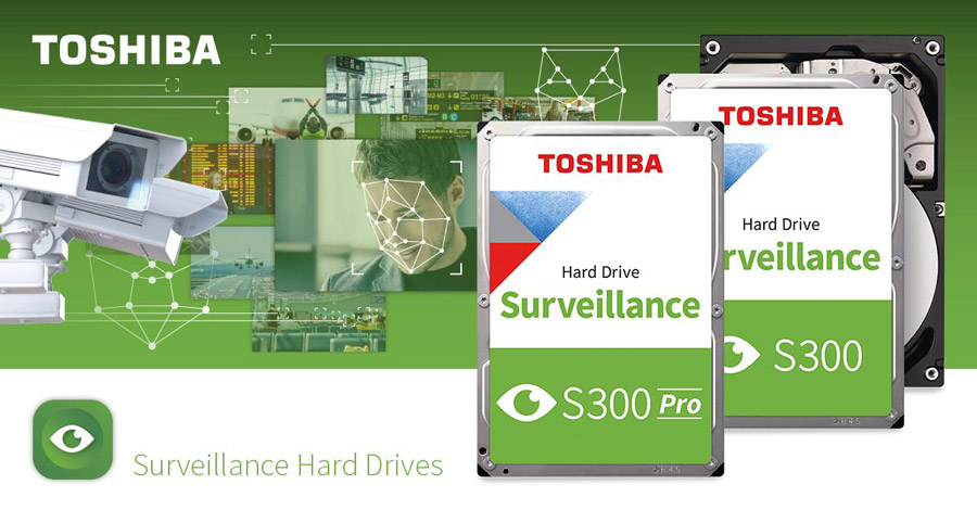 ổ cứng toshiba s300 và s300 pro dành cho đầu ghi camera