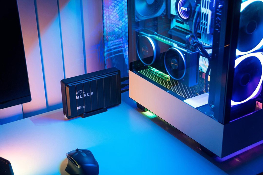 ổ cứng game hdd wd_black d10 8tb 250mbps