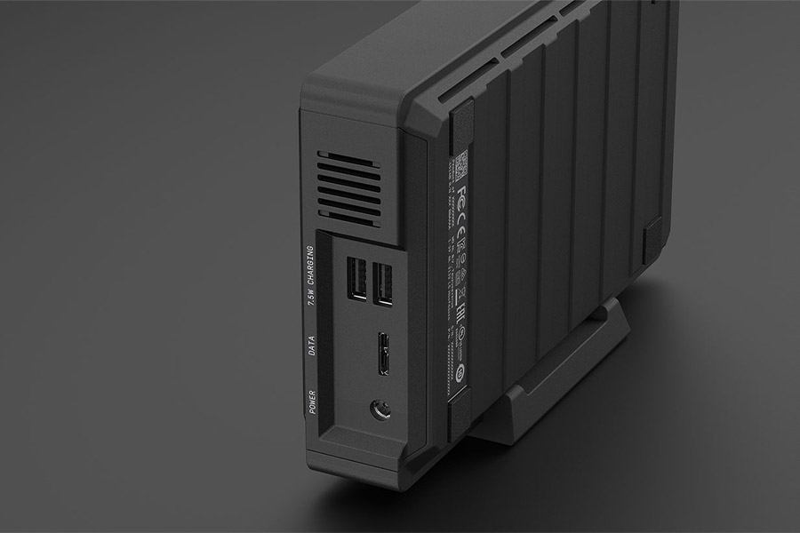 ổ cứng game hdd wd_black d10 8tb cổng kết nối