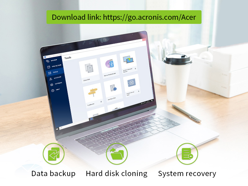 phần mềm backup acronis ssd acer