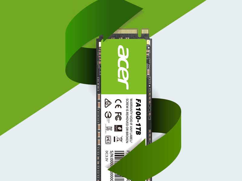 acer fa100 ssd m.2 pcie 3 nvme 1.4