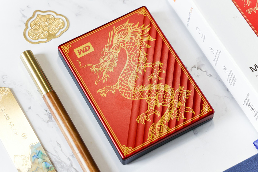 wd my passport dragon limited edition 2tb usb-c