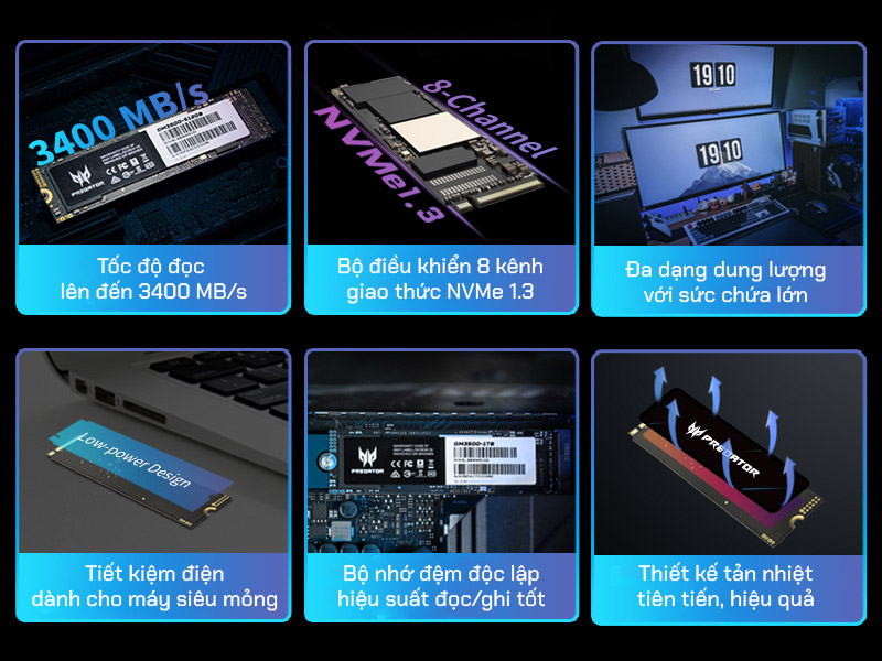ổ cứng ssd predator gm3500