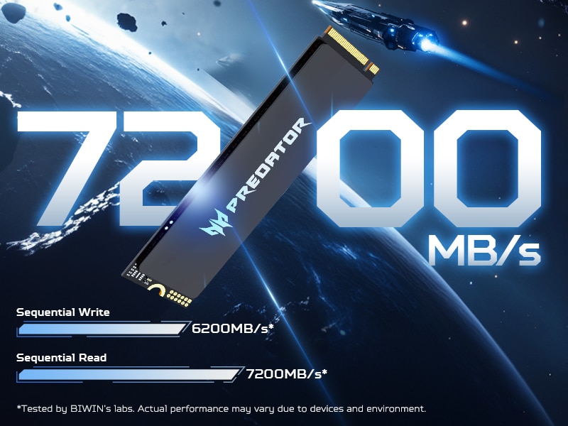 predator gm6 ssd pcie gen4x4 nvme