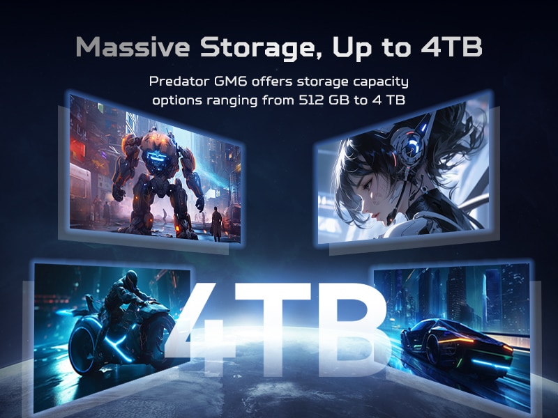 predator gm6 ssd pcie gen4x4 nvme